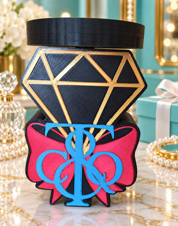 Tiffany & Co Inspired with Bow Candle Holder (Actual Product)