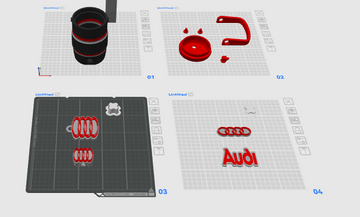 Audi inspired 12oz Can Holder (Digital  File Only)