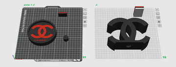 Chanel Inspired Candle Holder File (File Only)