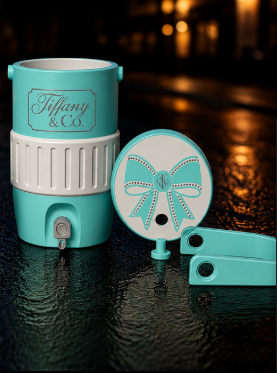 Tiffany & CO Inspired 12oz & 12oz skinny Can Holder (File Only)
