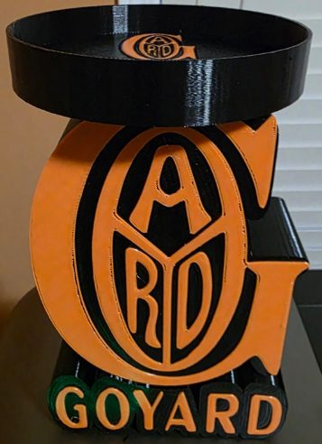 Goyard Inspired Candle Holder (Actual Product)