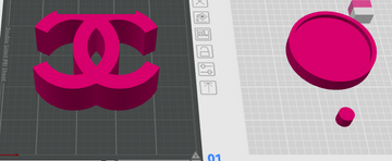 Chanel Inspired Candle Holder No Logo (File Only)