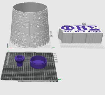 Phi Beta Sigma Inspired Lamp (File Only)