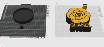Chanel Inspired Flower Candle Holder (File Only)