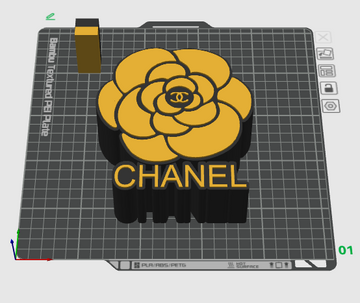 Chanel Inspired Flower Pen/Planter Holder (File Only)