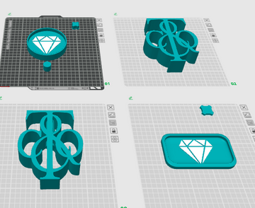 Tiffany & Co Inspired Candle Holder Set (File)