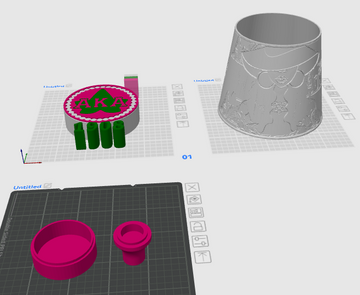 AKA Lamp base and Shade (File Only)