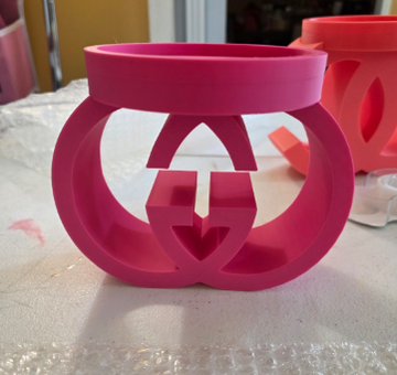 Luxury Inspired Candle Holders- Gucci & Chanel (No Logos) (actual product)