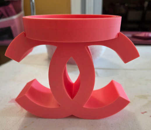 Chanel Inspired Candle Holder No Logo (File Only)