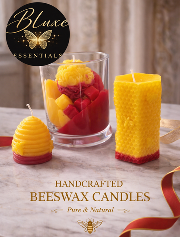 Beeswax Heart Set